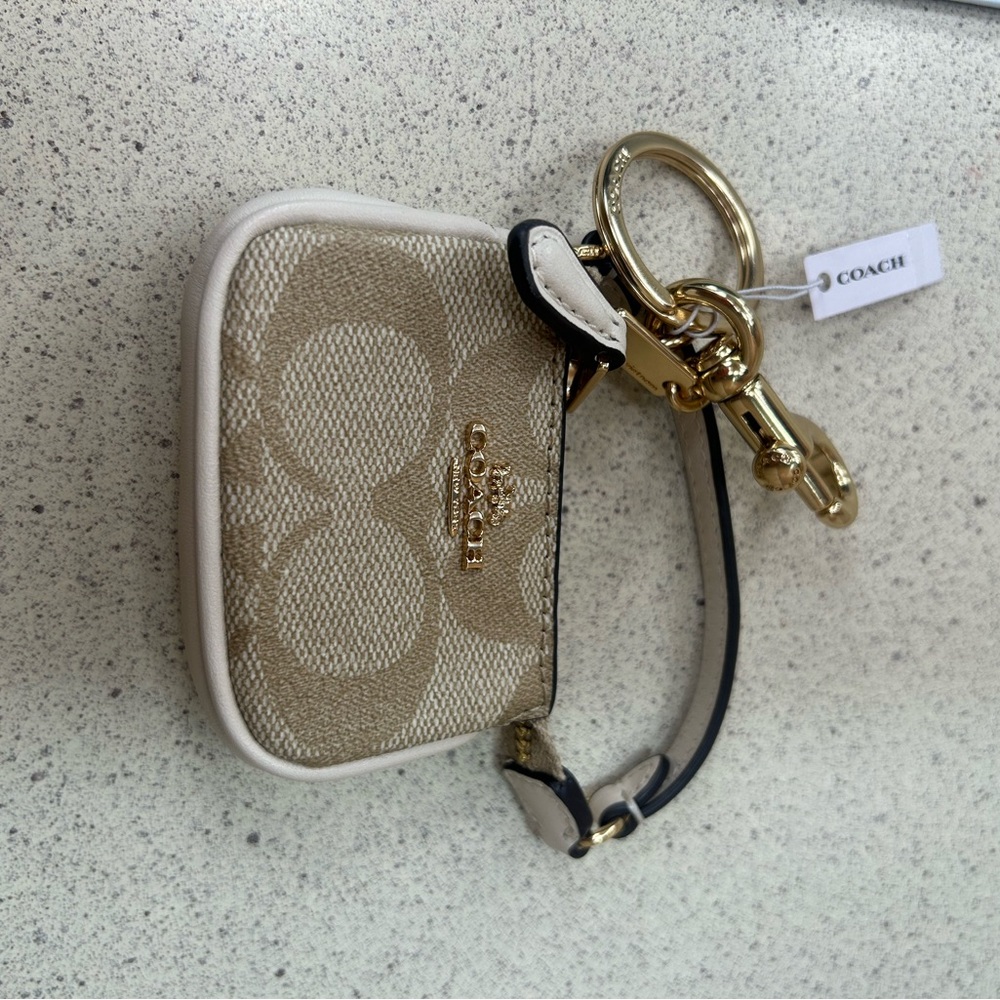 Brand New Coach Mini Bag Keychain
